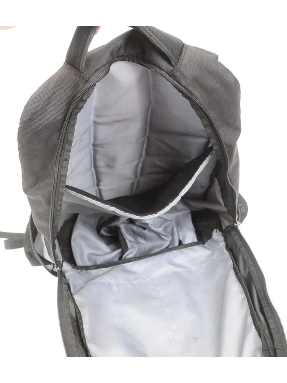 Under Armour Storm 1 Team Hustle All Sport Backpack Black Silver Rucksack
